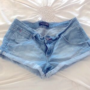 Levi's Light Blue Jean Shorts